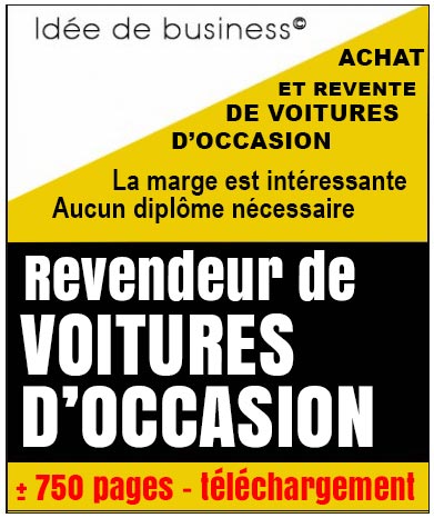 acheter et revendre des voitures d'occasion